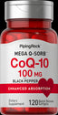 8441 PIP CoQ10 100mg With Black Pepper Extl 120