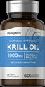 Krill Oil, 1000 mg, 60 Quick Release Softgels-Bottle