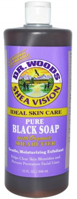 40581 Dr Wds Shea Vision Pure Bk Soap w/Org Shea But 32o