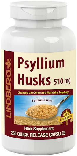 22540 LN Psyllium Husks 510 mg 250 Capsules (LN4323)