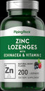 18011 PIP Zinc Lozenges with Echinacea  & C 200