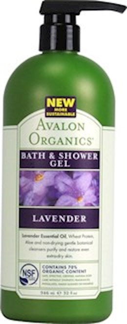 40305 Avalon Bath and Shower gel lavender 32 oz