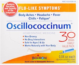 41011 Boiron Oscillococcinum Homeo Body Aches, 30 Ct