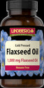 20970 LN Flaxseed Oil 1000 mg Organic 180 SG (LN733)