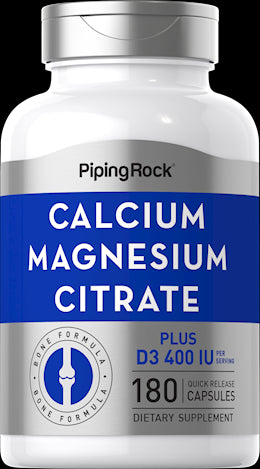 5802 PIP Cal-Mag Citrate plus D Capsules 180