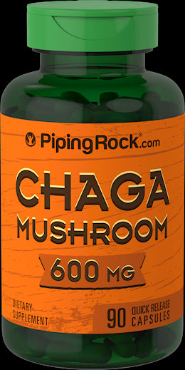 10830 PIP Chaga Mushroom 600 mg 90 Caps
