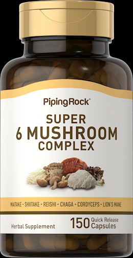 39105 6 Mushroom Extract Complex 150 Capsules