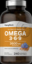 1023 PIP Omega 369 Fish,Flax,Borage  Softgels 240