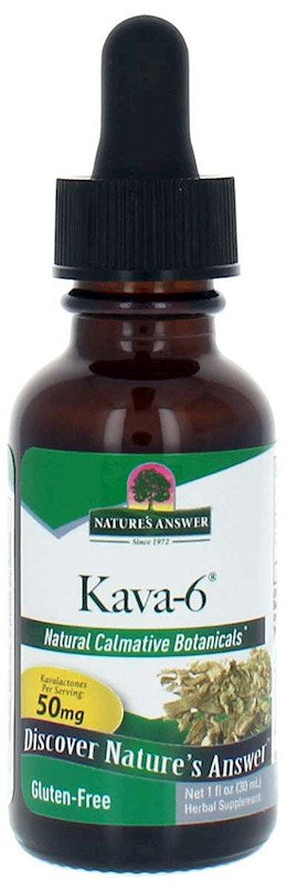 40375 Nat Answer Kava Kava 6 Alcohol Free 1 fl oz