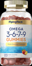 19122 PIP Omega 3-6-7-9 120 Gummies (CL19122)