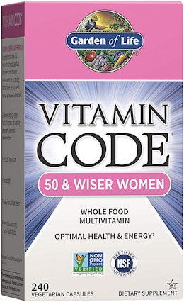 41546 Gard of Life Vitamin Code - 50 & Wiser Women 240 C