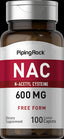 3811 PIP N-Acetyl Cysteine 600 mg Coated Caplets 100