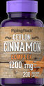 3092 PIP Cinnamon 1200 mg Capsules 200