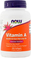 39371 Now Vit A 25,000 IU (Fish Oil) Softgels 250