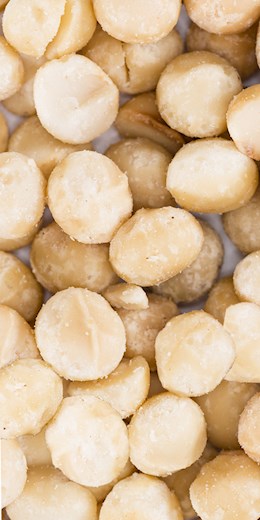 60080 PIP Macadamia Nuts Roasted & Salted1 lb (10#)