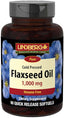 22640 LN Flaxseed Oil 1000 mg Organic 90 SG (LN731)