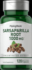 14011 PIP Sarsaparilla Root 1000 mg 120 Caps