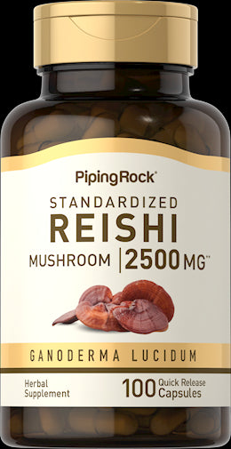 39176 PIP Reishi Mushroom Extract 500 mg Capsules 100