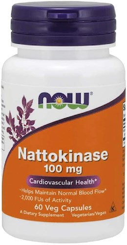 39680 Now Nattokinase 100 mg  Vcaps 60