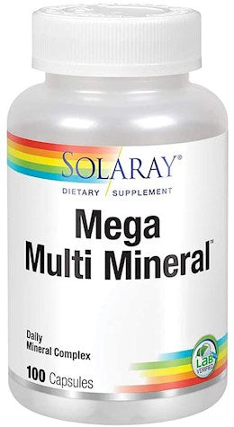 41628 Solaray Mega Multi Mineral 100 Capsules