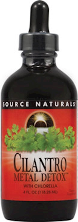 39285 Source Nat Cilantro Metal Detox Chlorella 4 oz