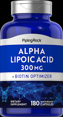 282 Alpha Lipoic Acid plus Biotin Optimizer 300 mg 180 Capsules