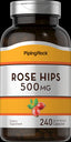 1523 PIP Rose Hips 500 mg 240 Capsules