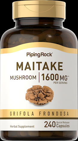 6032 PIP Maitake Mushroom Extract 1,600 mg 240 Capsules
