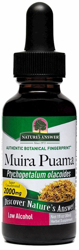 39693 Nat Answer Muira Puama Root Extract  1 oz