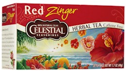 40517 Cel Seasonings Red Zinger Tea 20 Bags