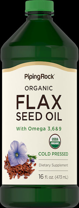 39557 PIP Flaxseed Oil (Organic) 16 oz