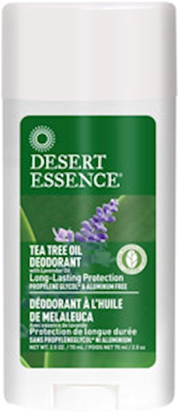 40303 Desert Ess Tea Tree oil deodorant Lavender 2.5 oz