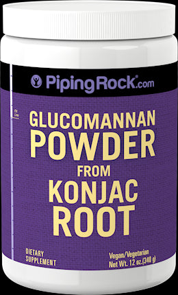 40943 PIP Glucomannan Pure Pdw  (Konjac Root) 12 oz