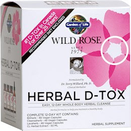 41574 Garden of Life Herbal D-Tox Whole Body Cleanse Kit