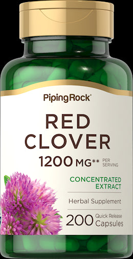 3653 PIPI Red Clover 1200 mg 200 Capsules