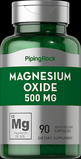 7340 PIP Magnesium Oxide 500 mg  90 Caps