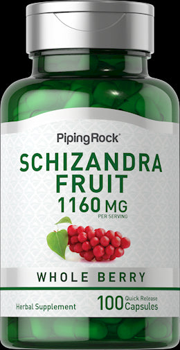 39318 PIP Schizandra Fruit 580 mg Capsules 100