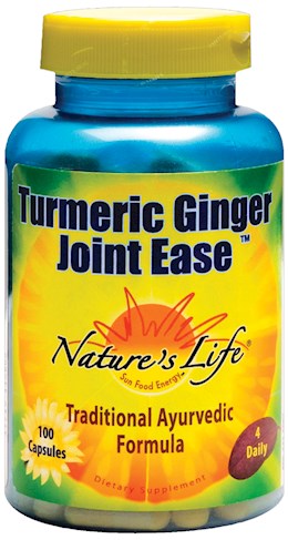 41627 Narure's Life Turmeric Ginger Joint Ease 100 Capsu