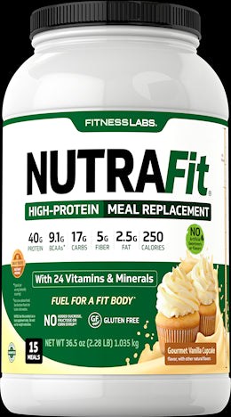 20141 FL  NutraFit - Natural Vanilla  3 Lb (94-56)