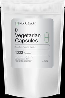 17872 PIP  #0 Veg Empty Capsules 1000 ct (CL17872)