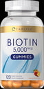 18902 PIP  Biotin 5000mcg 120 Gummies (CL18902)