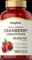 4073 PIP Triple Str Cranberry Plus C 15,000 150 Caps