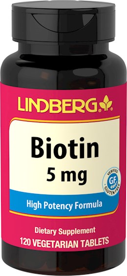 21200 LN Biotin 5000 mcg 120 Tablet  (LN1272)