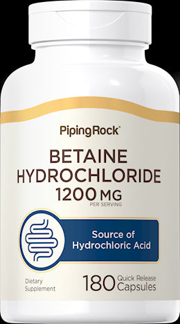 4441 PIP Betaine HCl 400 mg Capsules 180