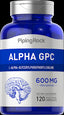 16161 PIP Alpha GPC 600 mg 120 Capsules