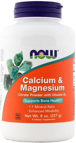 39384 Now Cal/Mag Citrate Powder 8 OZ