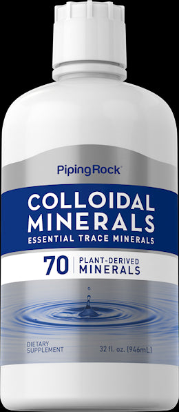 39030 PIP JW Colloidal Minerals Unflavor Liquid 32 OZ