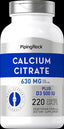 1655 PIP Calcium Citrate 315 mg Plus D3  220 Coated Cap
