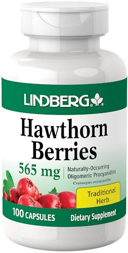 22810 LN Hawthorn Berries 540 mg 100 Capsules (LN3360)