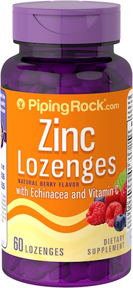 39036 PIP Zinc Loz  Echinacea & C Lozenges 60